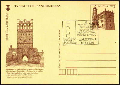 Cp 743.5 s.VIII.80 [KO81 235] VIII Krajowy zjazd delegat&oacute;w